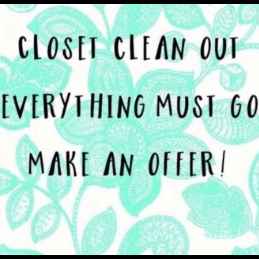 Closet clean out